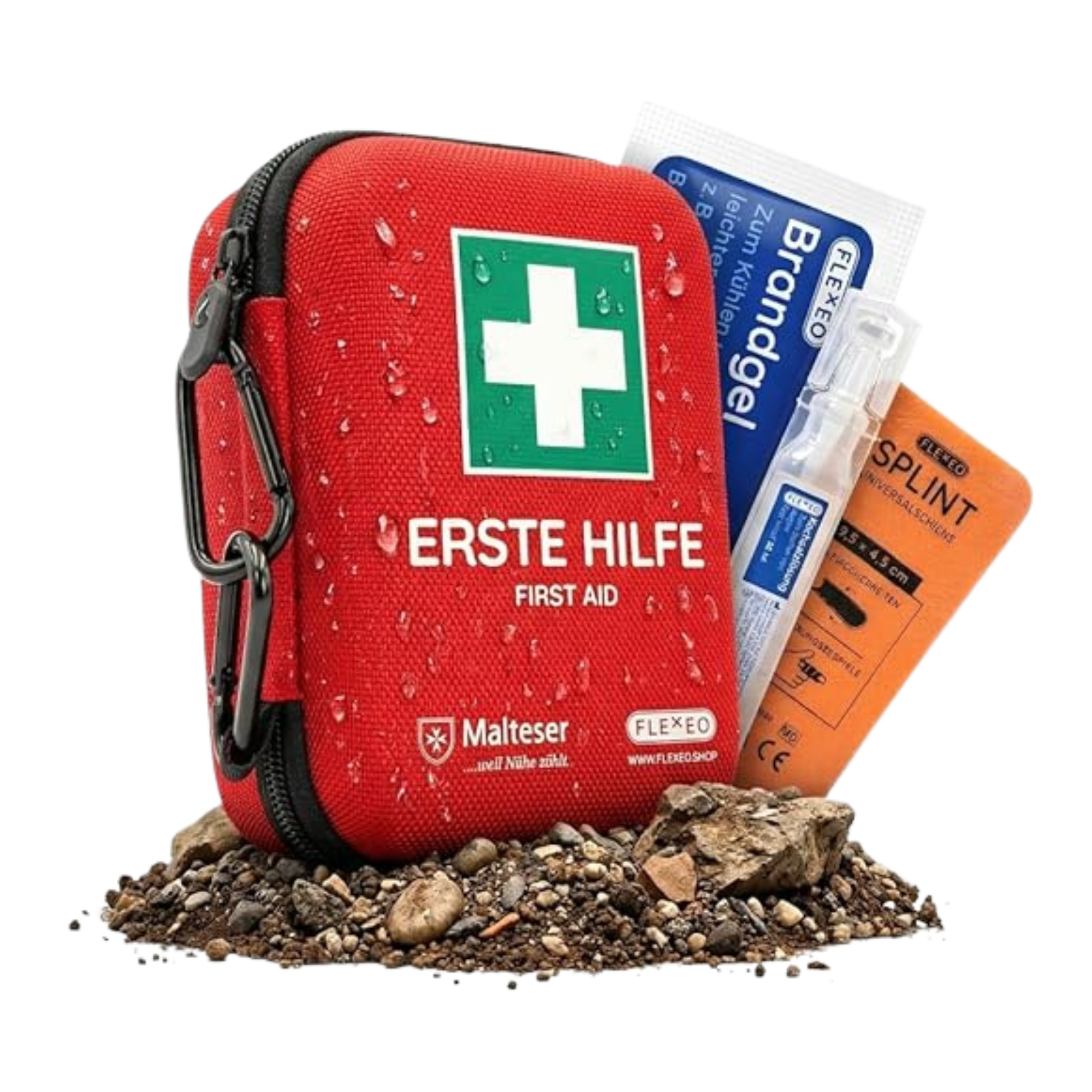 FLEXEO Erste Hilfe Set Traveller 50-teilig im Hardcase